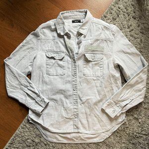 BDG Light Washed Chambray Button Top S/P